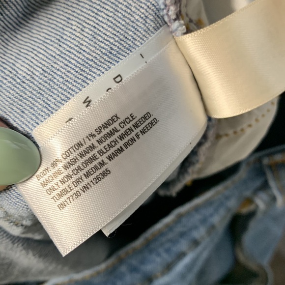 UNIVERSAL THREAD WOMENS DENIM JEAN MAXI SKIRT WITH SLIT HIGH WAIST 14 - Picture 6 of 6